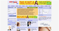 Desktop Screenshot of date4love.net